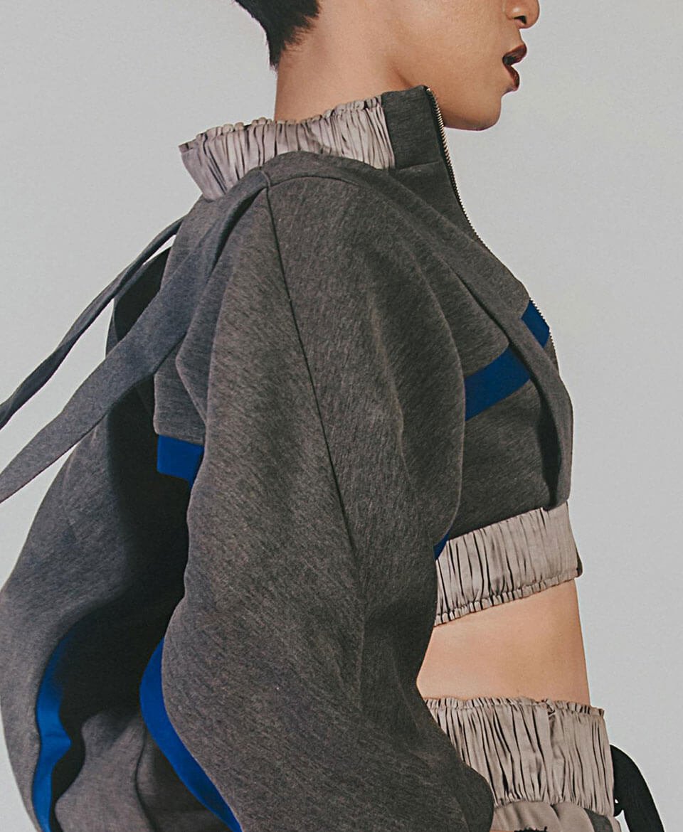 Professional Pinstripe Blazer - Ảnh 4